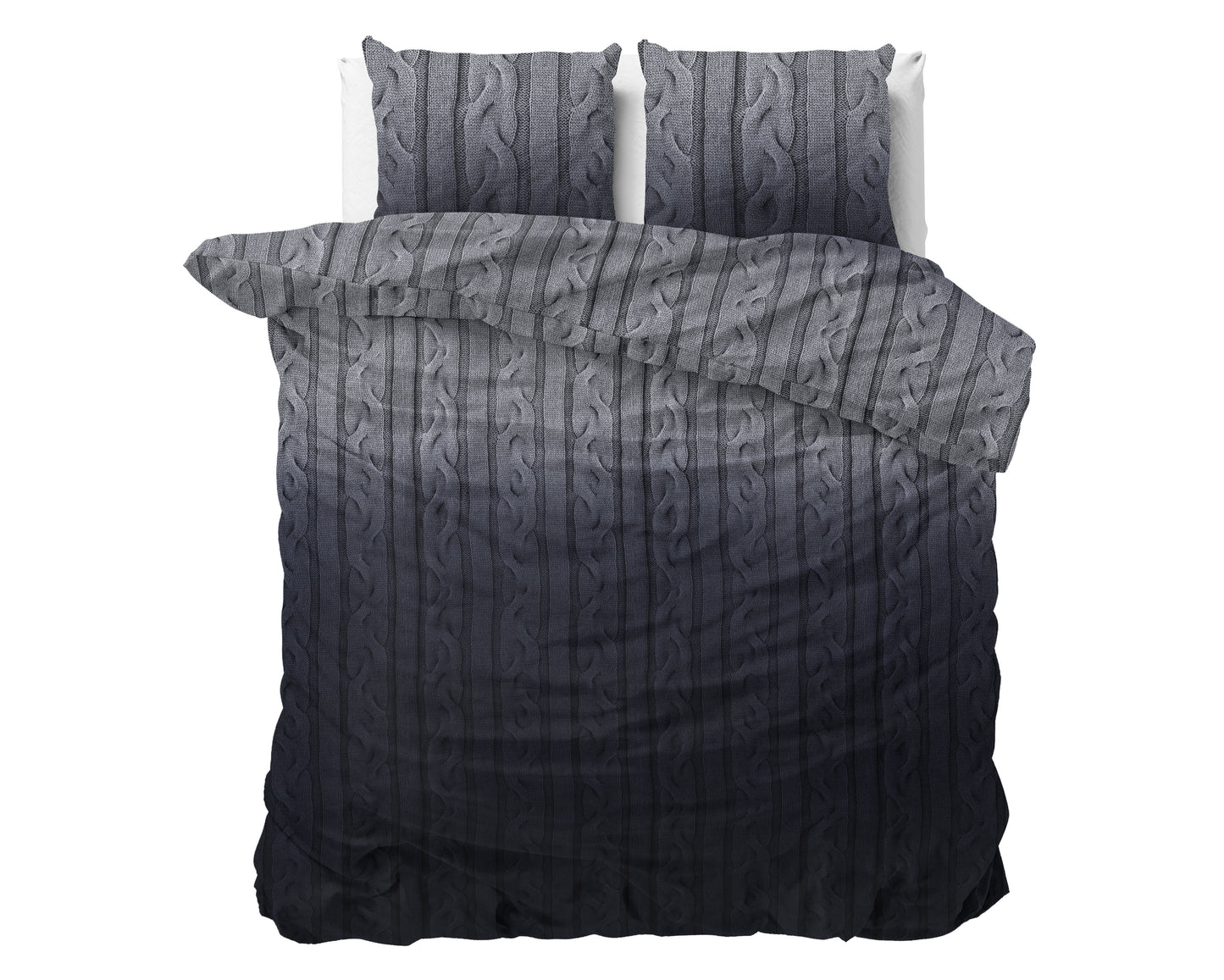 DH Flanel Dante Antraciet 200 x 220