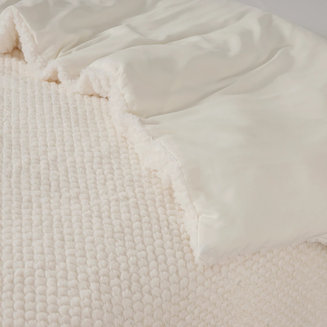 Fur Teddy Dekbedovertrek - Beige