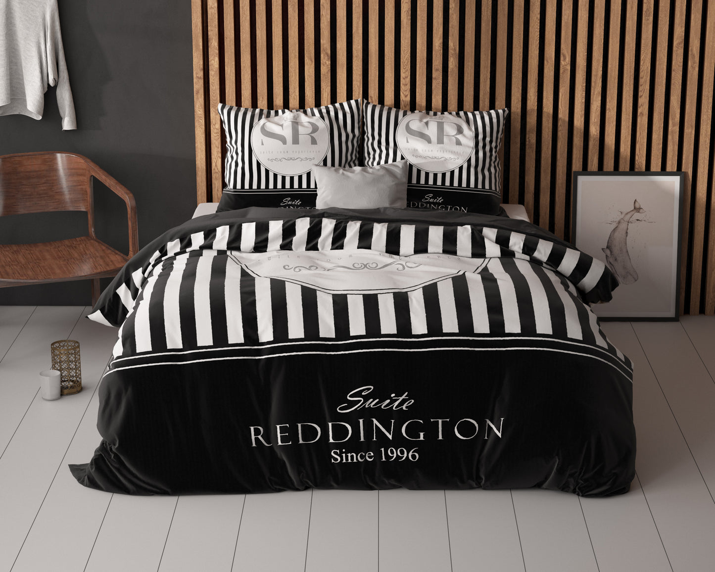 Reddington Zwart 140 x 200/220