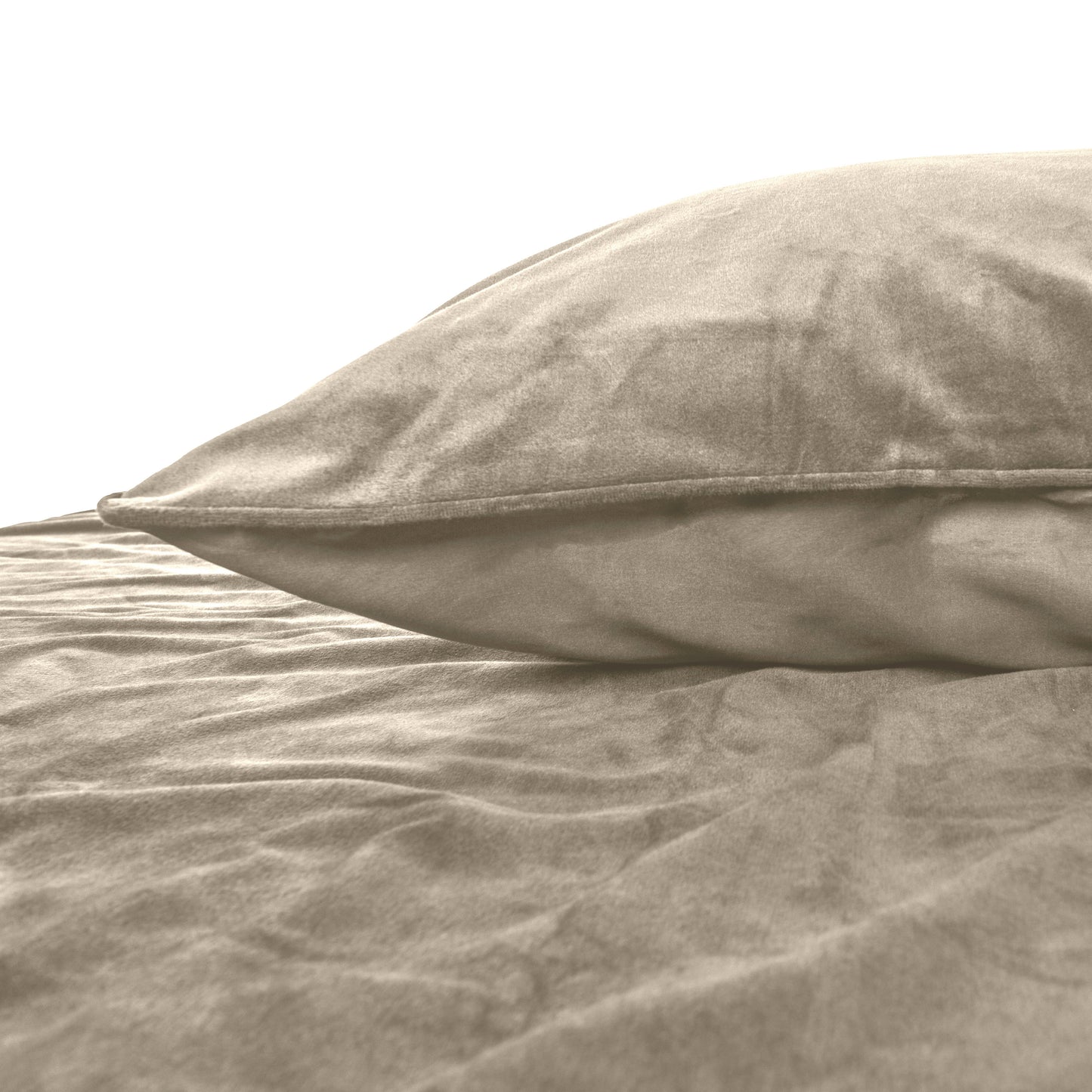 Velvet Piping Taupe / Grijs 240 x 220