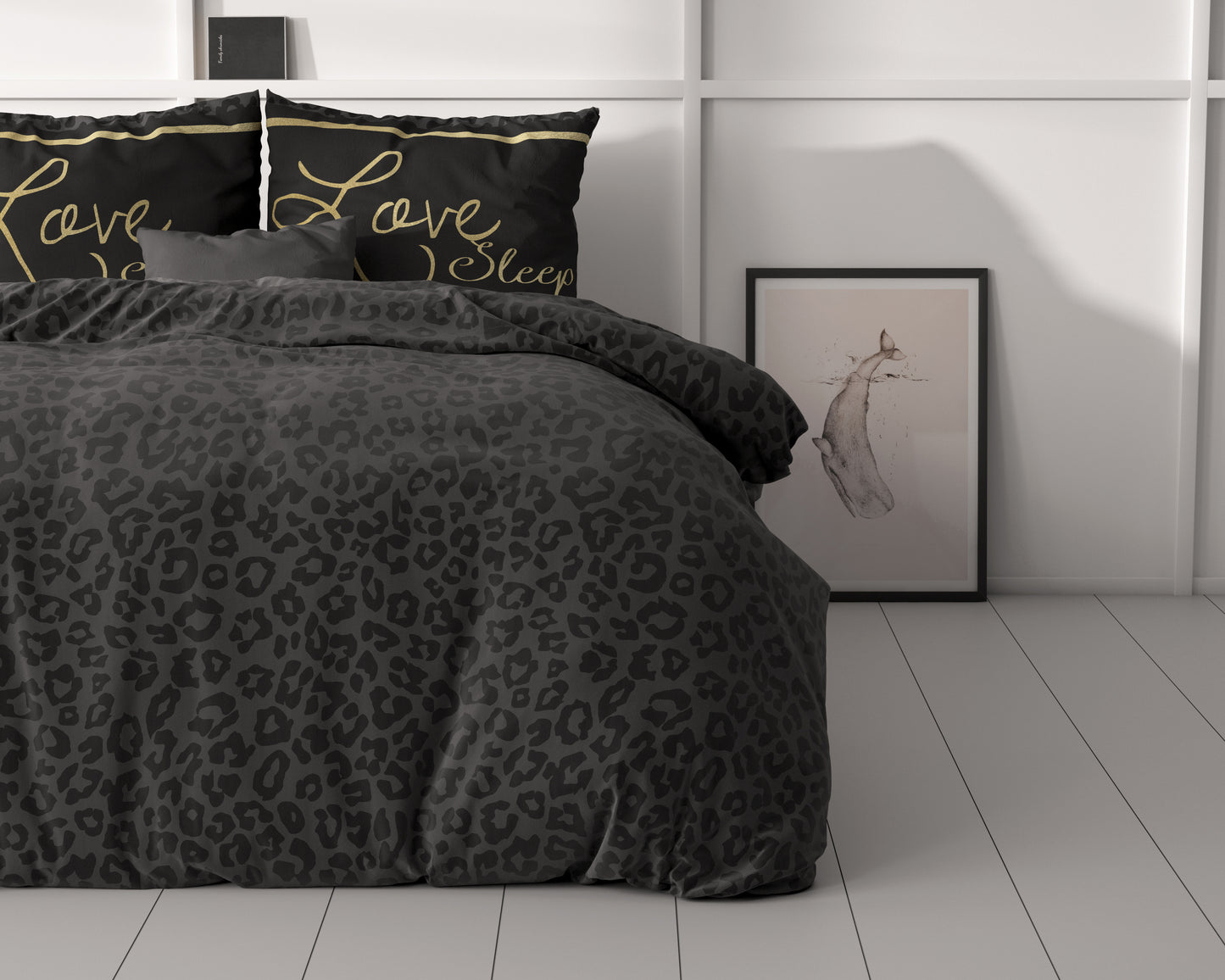 Dark Sleep Zwart 140 x 200/220
