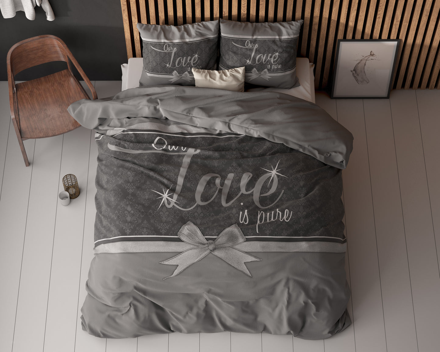 Pure Love Grijs 240 x 200/220