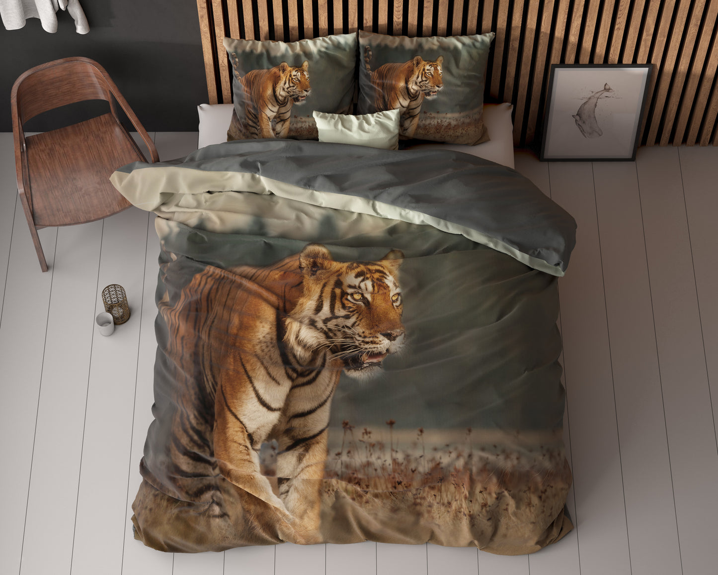 Nature Tiger Taupe 240 x 200/220
