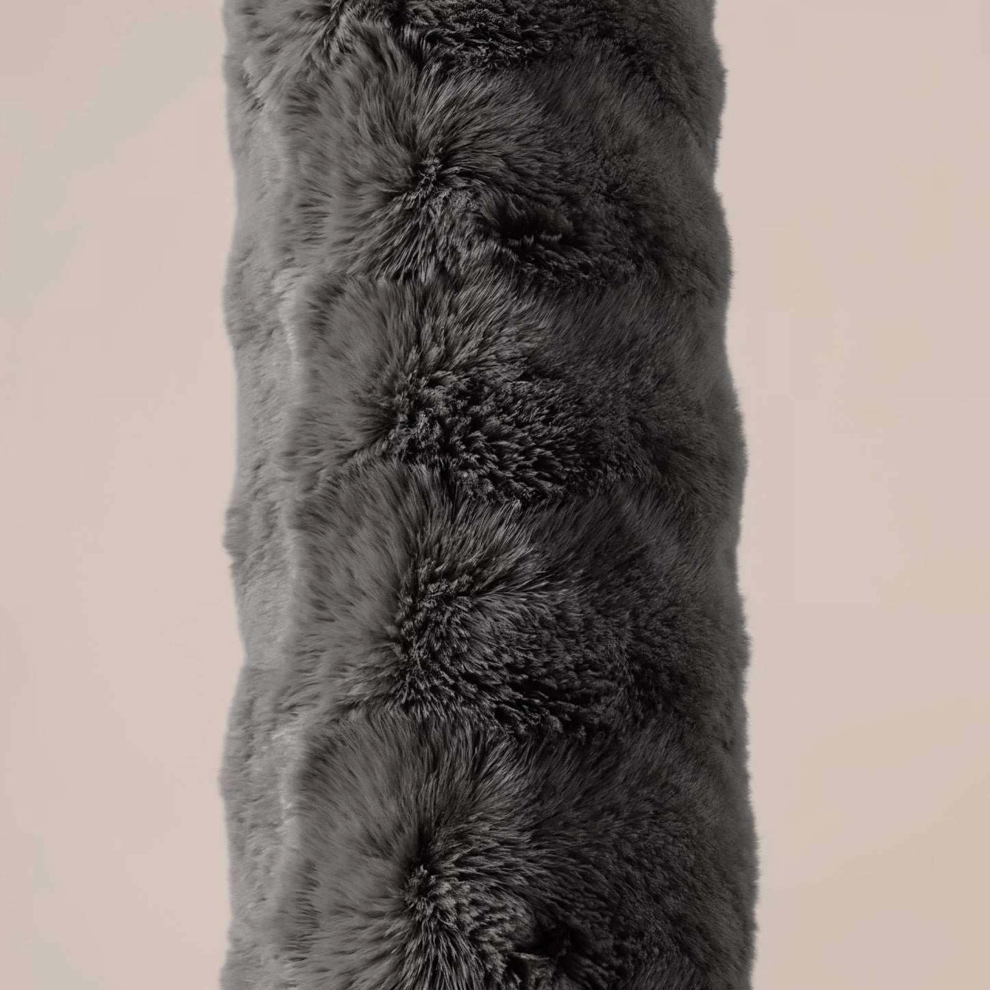 Bodypillow Pompom Antraciet 140 x 20