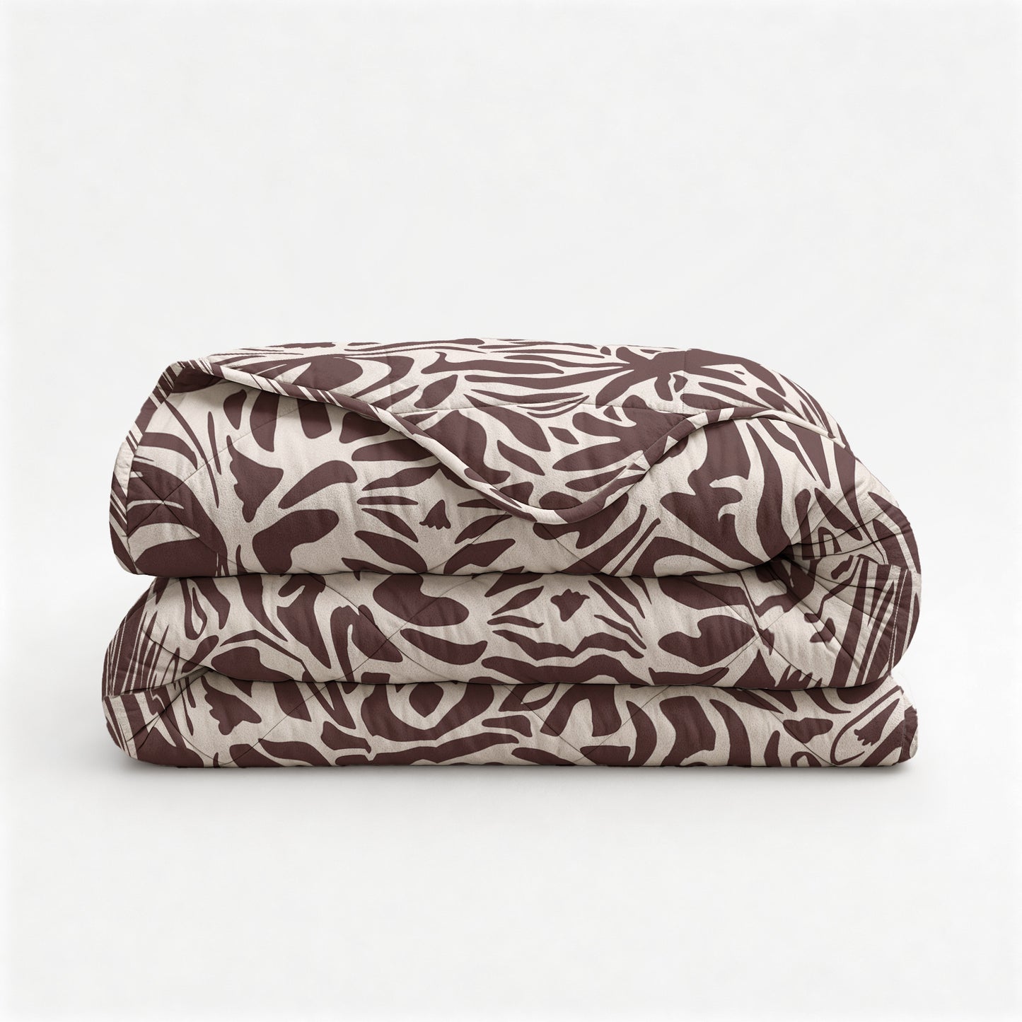 Lazy Dekbed Denzo Rood/Bruin 240 x 200 Met Kussenslopen