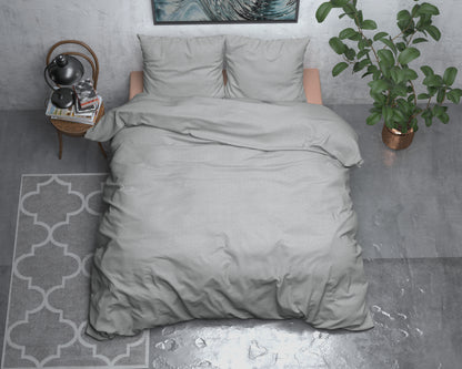 Flanel Jason Grijs 240 x 200/220