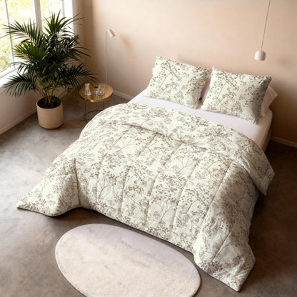 All-in one Lazy dekbed Fir Groen 200 x 200 Met Kussenslopen