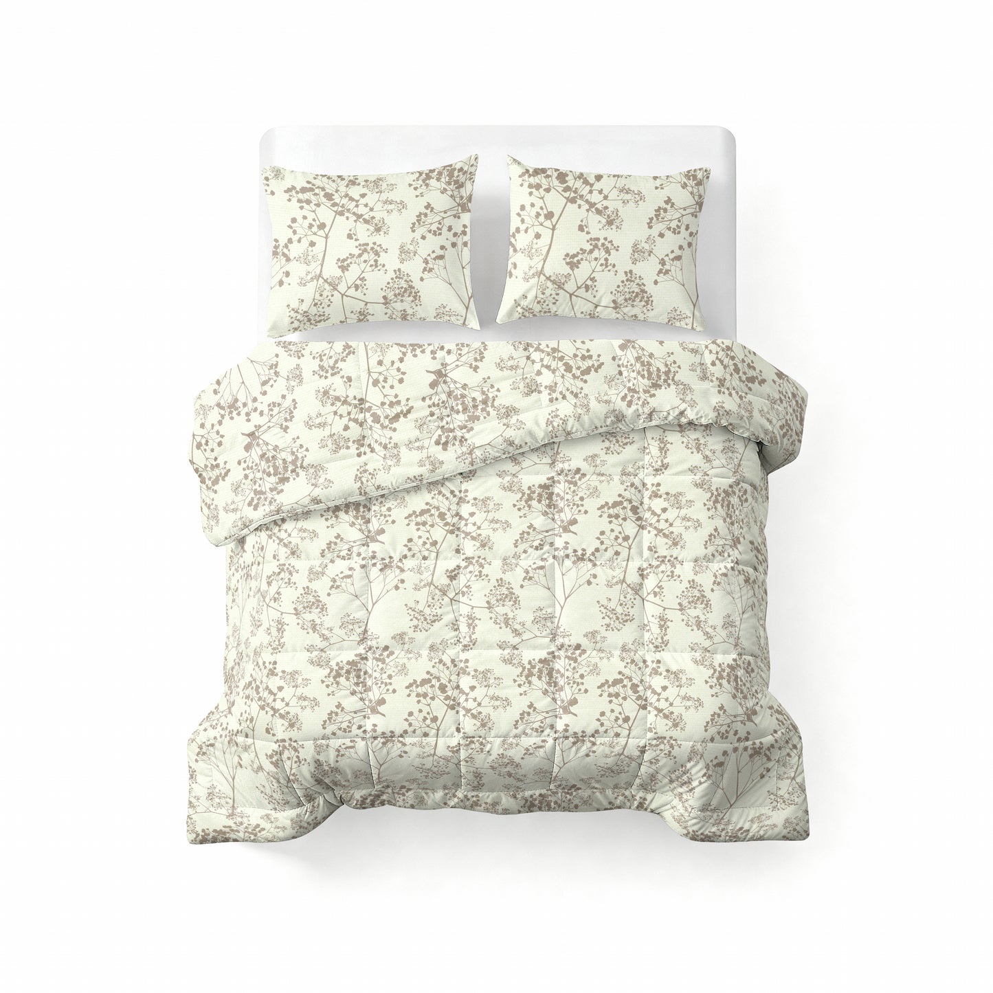 All-in one Lazy dekbed Fir Groen 240 x 220 Met Kussenslopen
