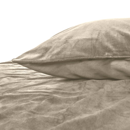 Velvet Piping Taupe / Grijs 240 x 220
