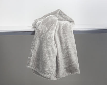 Teddy plaid Taupe 150 x 200
