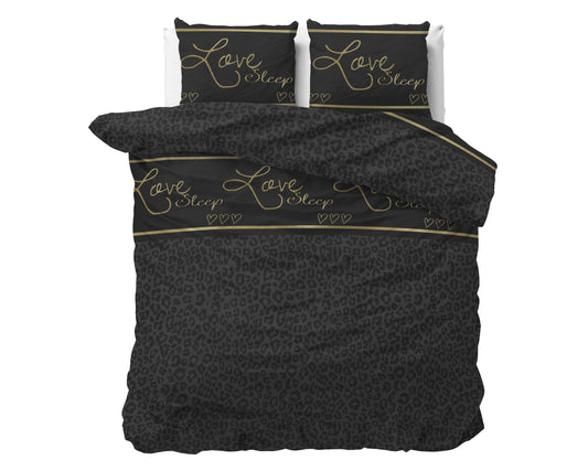 Dark Sleep Zwart 200 x 200/220