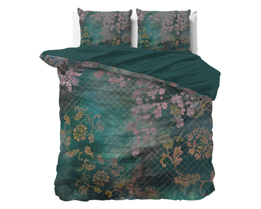 Raddison Flower Groen 200 x 200/220