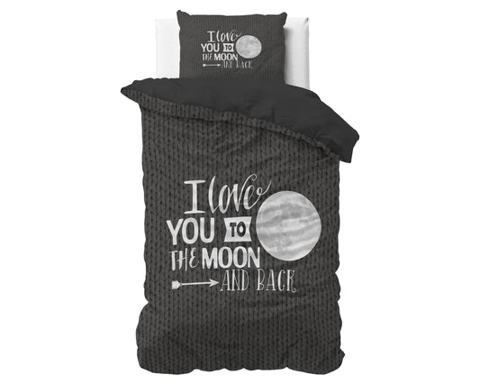 Moon And Back Antraciet 140 x 200/220