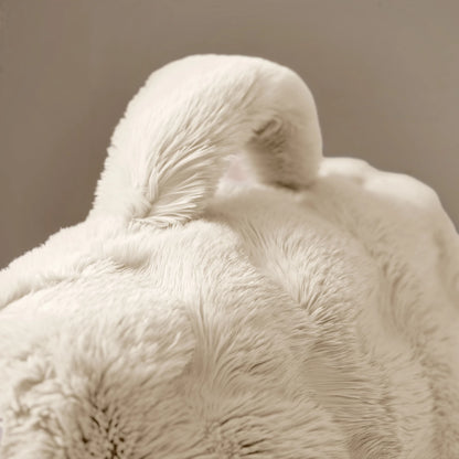 Bedrest Pompom Beige 34 x 50