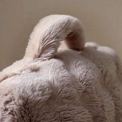 Bedrest Pompom Taupe 34 x 50