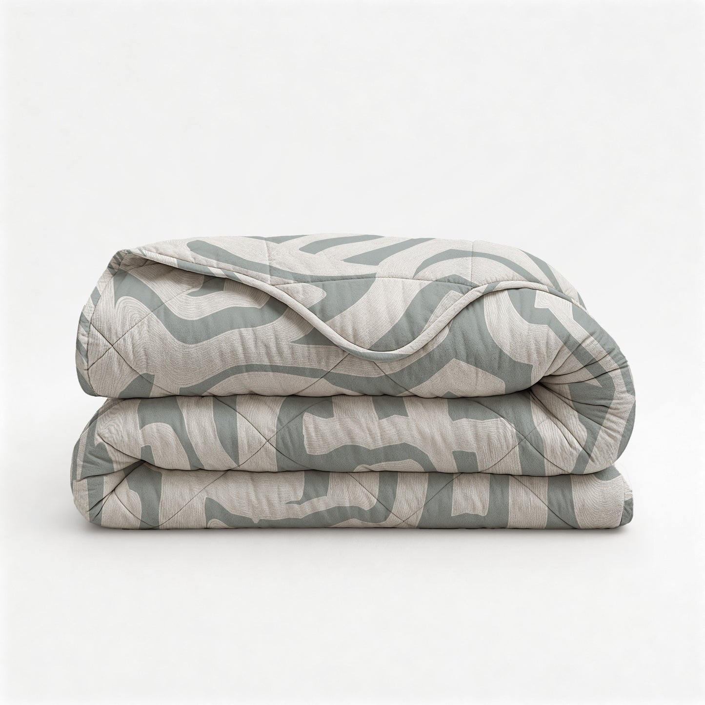 Lazy Dekbed Eran Groen 140 x 200 Met Kussensloop