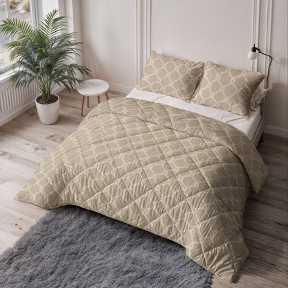 Lazy Dekbed Venzo Zand 200 x 200 Met Kussenslopen