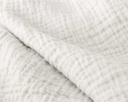 Lazy Dekbed Mousseline Beige 140 x 200 Met Kussensloop