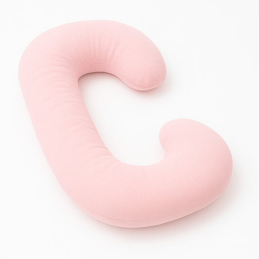 C-vormig Zwangerschapskussen - Roze