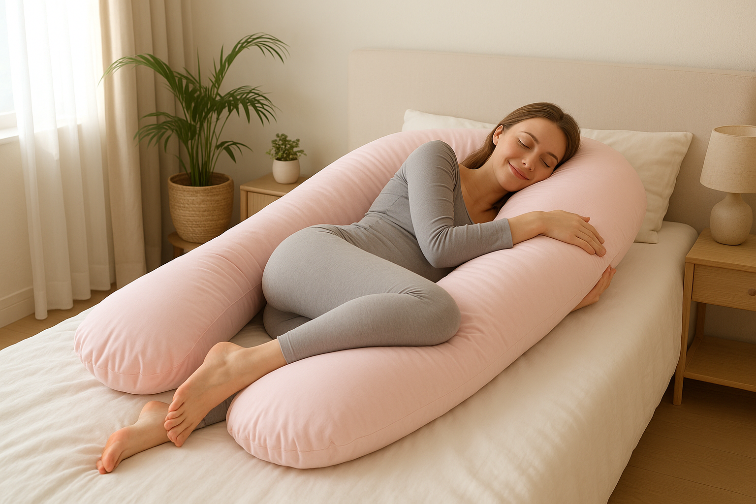 vrouw liggend ontspannen
