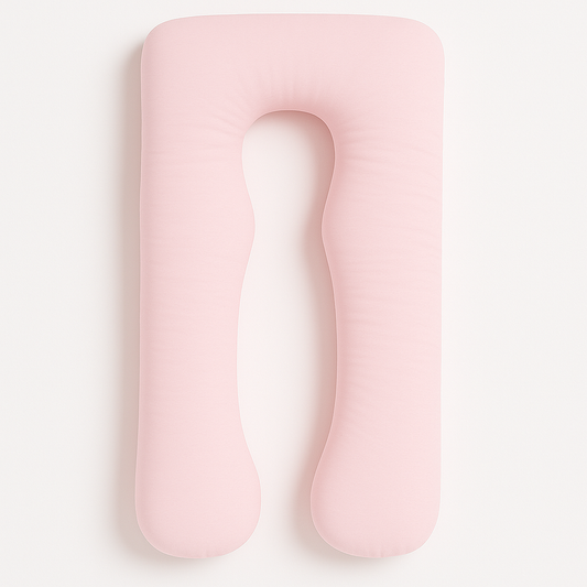 U-vorm zwangerschapskussen - Roze